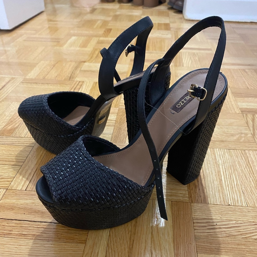 Black high heels